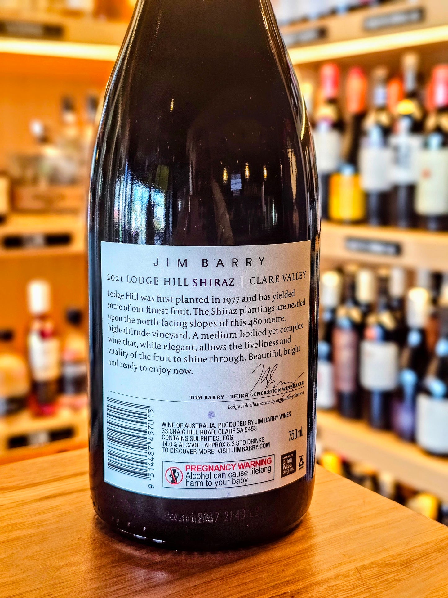 Jim Barry Lodge Hill Shiraz - 2021