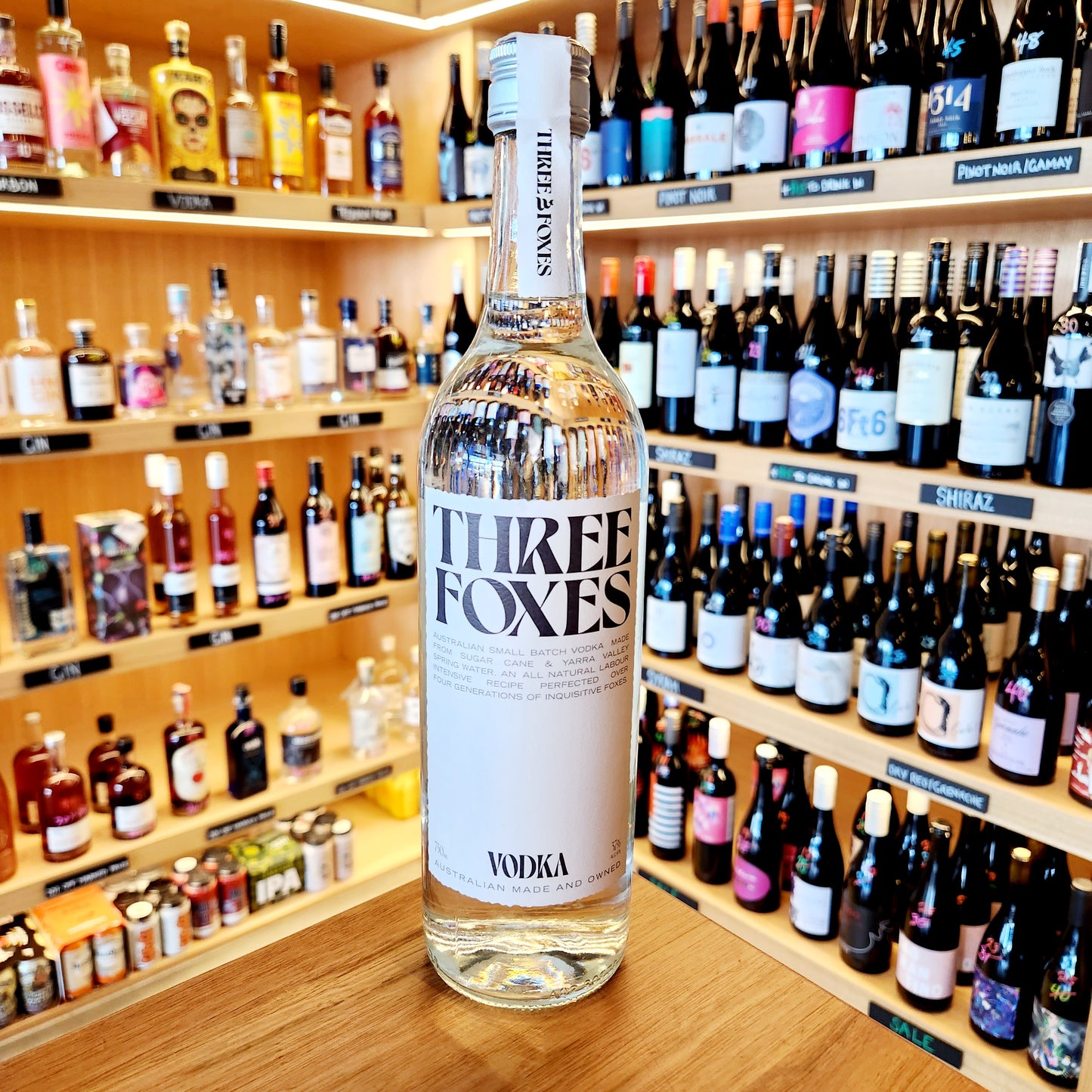 Three Foxes Vodka