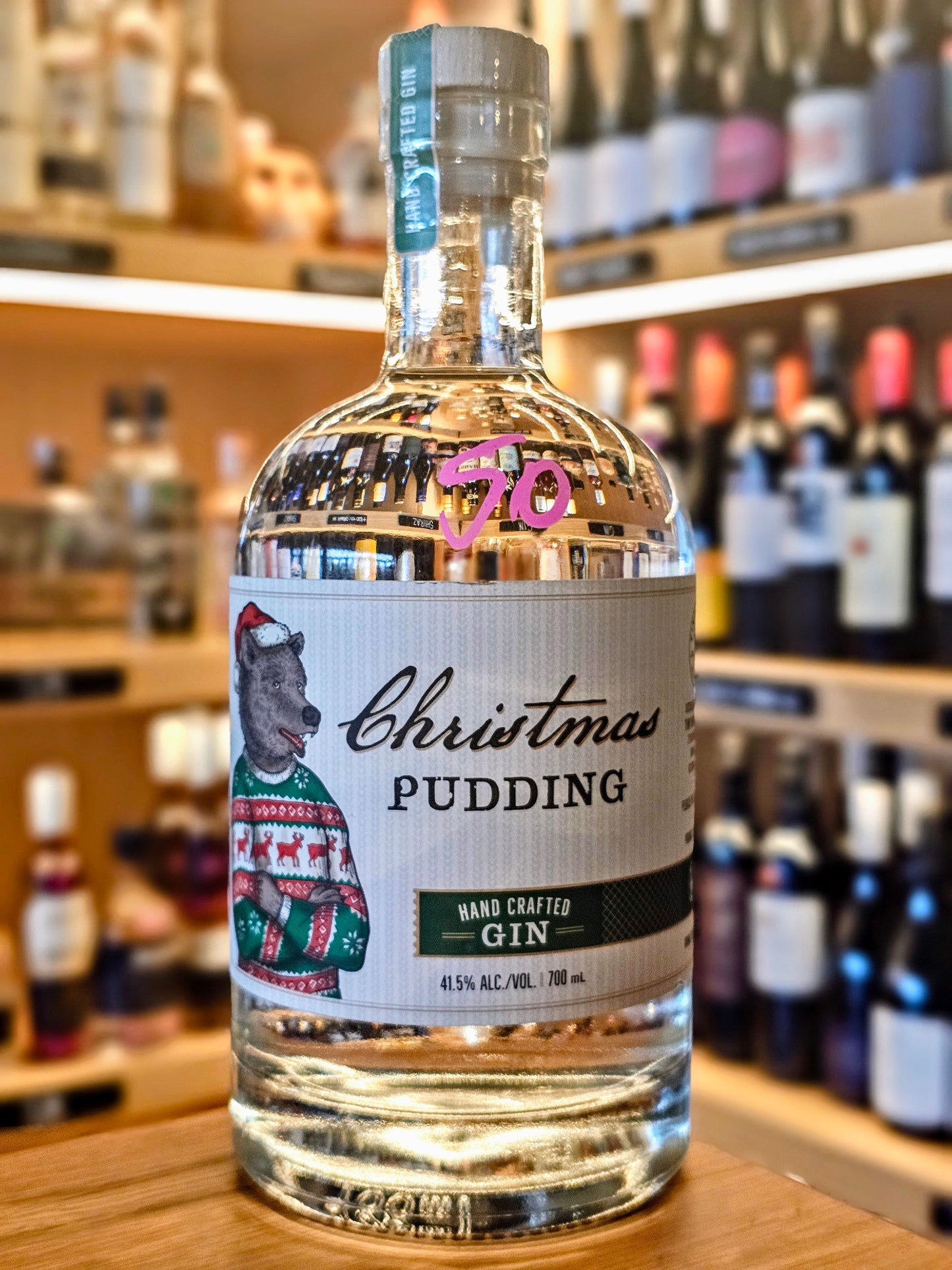 Tiny Bear Christmas Pudding Gin