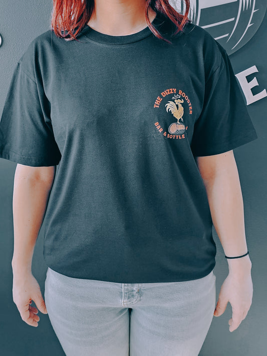 Womens - The Dizzy Rooster Navy T-Shirt
