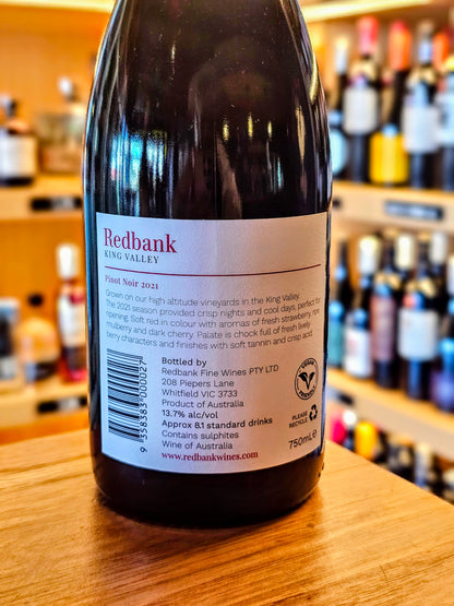 Redbank King Valley Pinot Noir 2021
