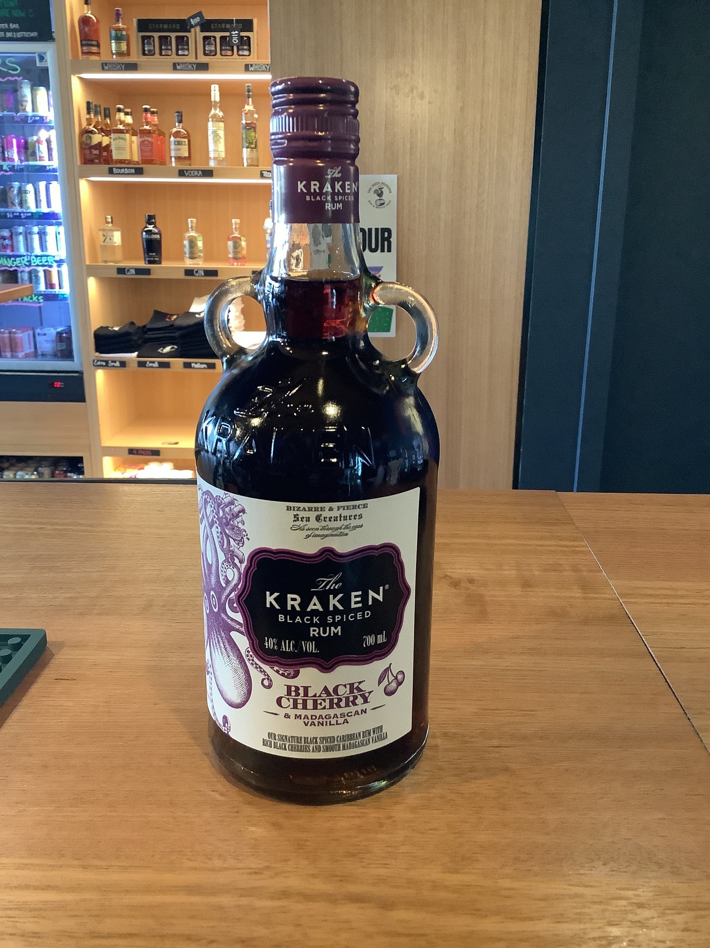 KRAKEN Cherry/Vanilla spiced rum
