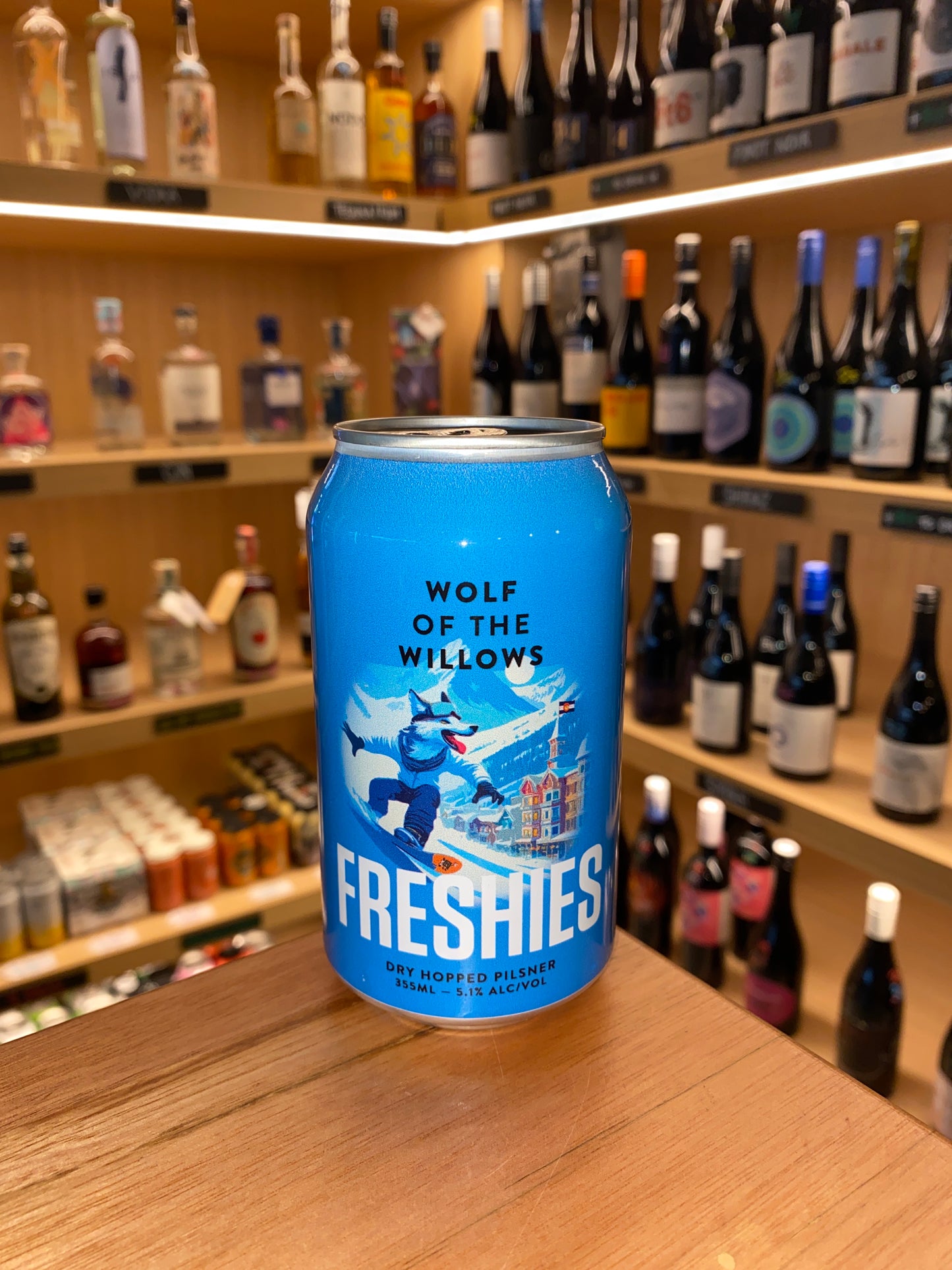 Wolf of the Willows Freshies Pilsner