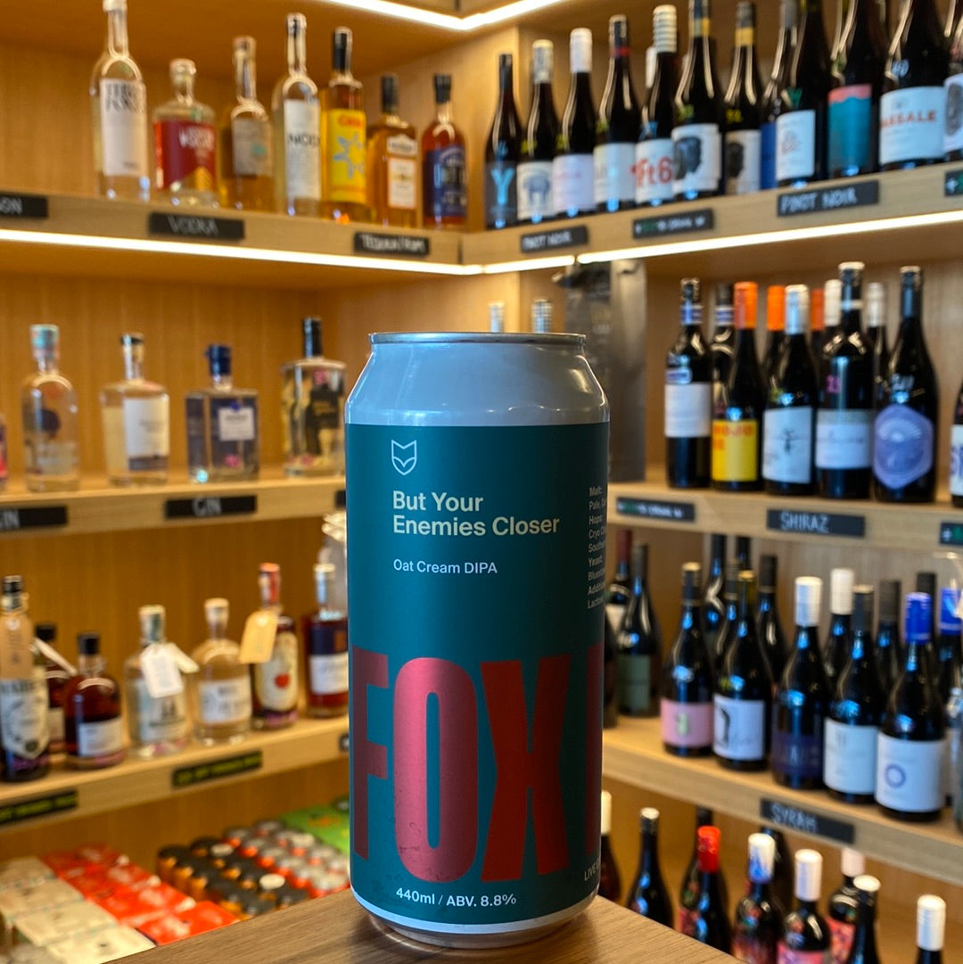 Fox Friday But Your Enemies Closer Oat Cream DIPA
