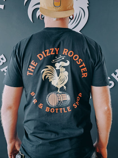 Mens - The Dizzy Rooster Navy T-Shirt